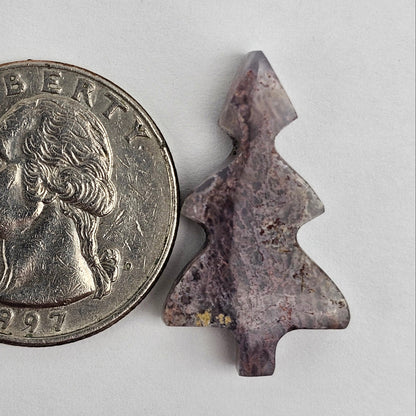 Moss Agate Tree Cabochon