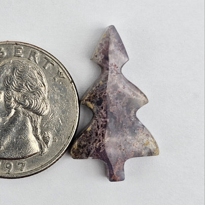 Moss Agate Tree Cabochon