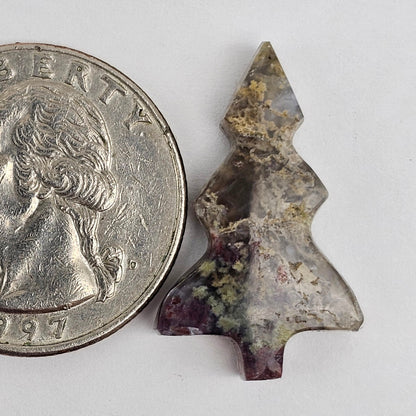 Moss Agate Tree Cabochon