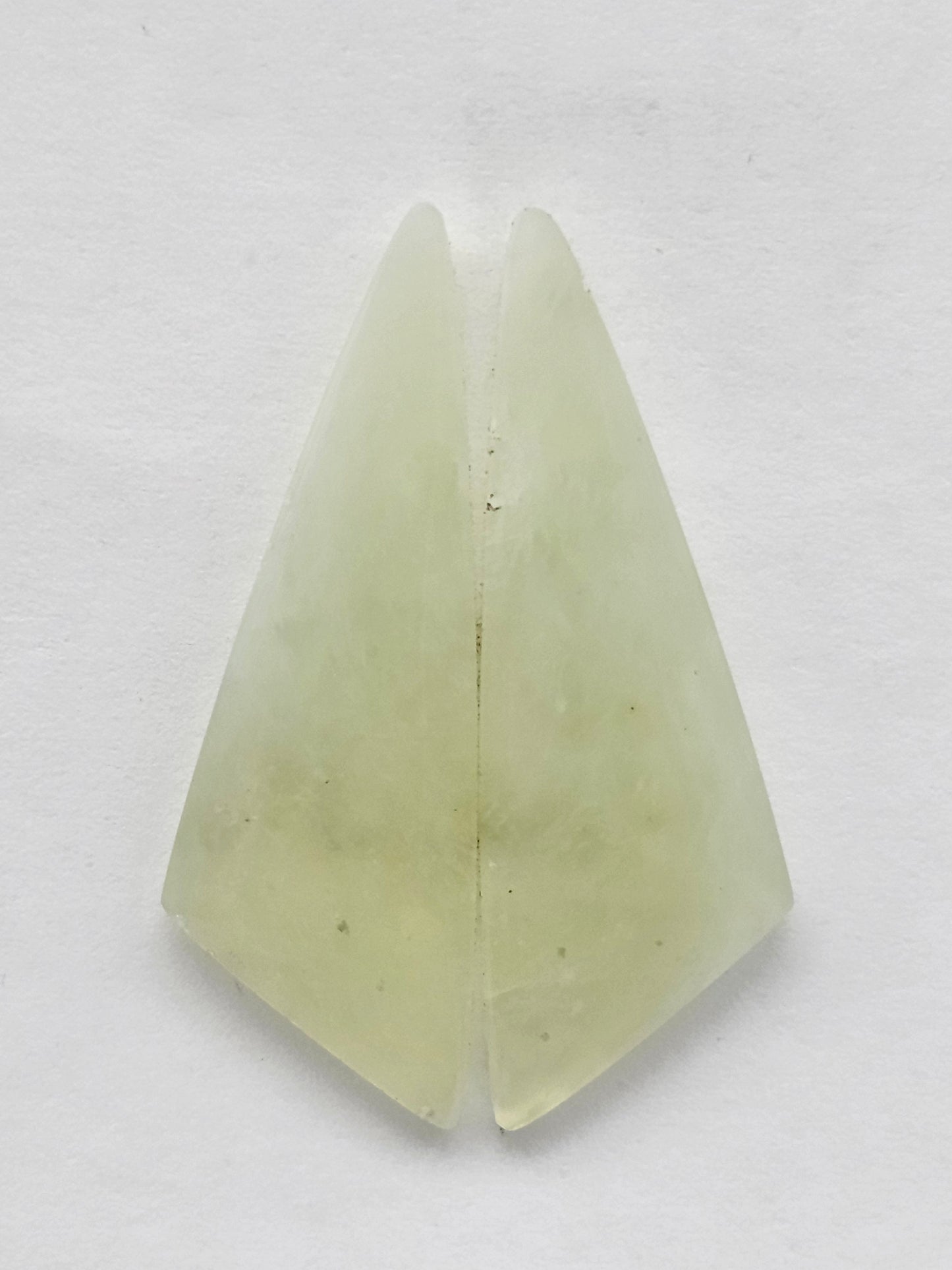 Jade Cabochon Pair