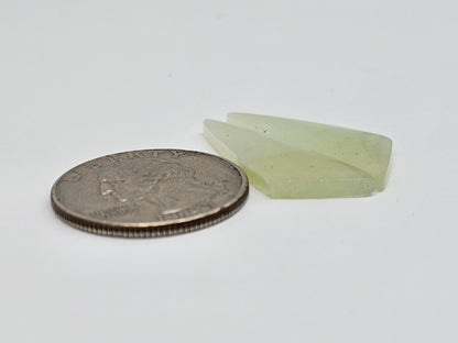 Jade Cabochon Pair