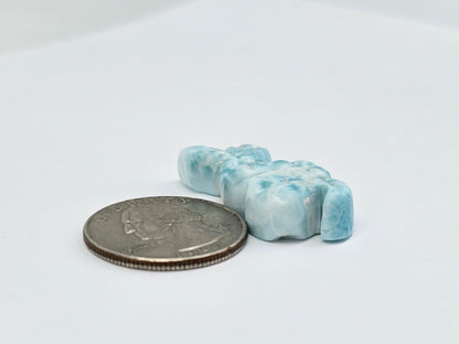 Larimar Snake Cabochon