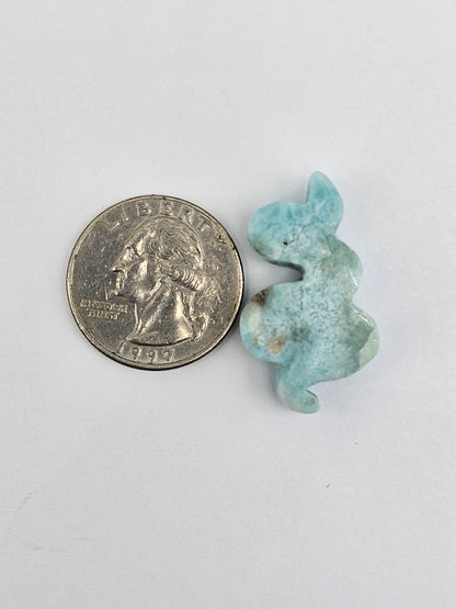 Larimar Snake Cabochon