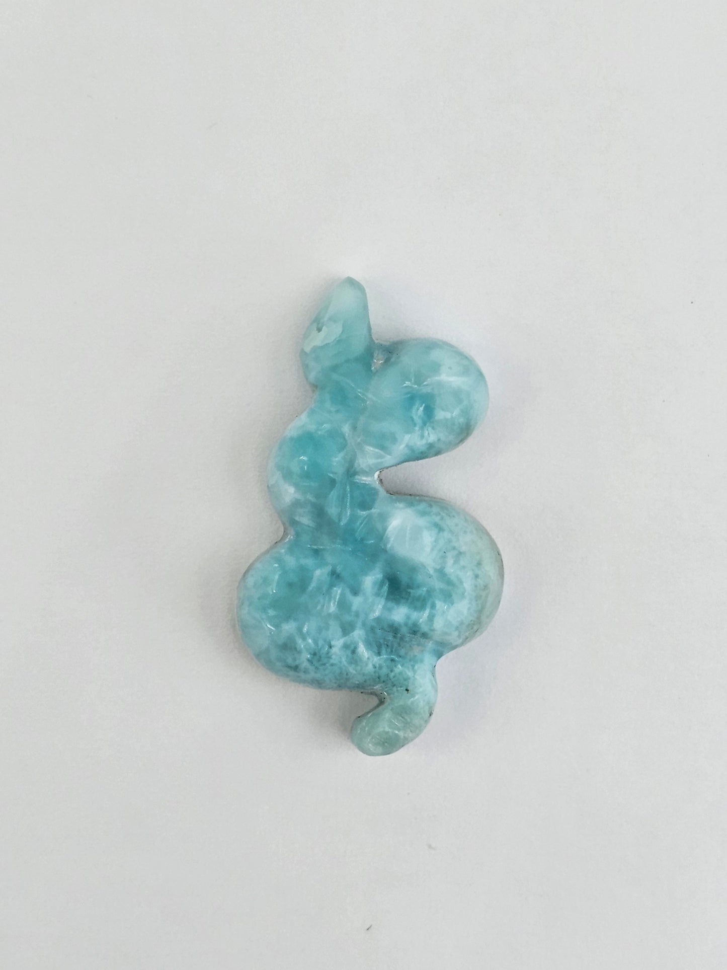 Larimar Snake Cabochon