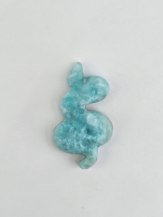 Larimar Snake Cabochon