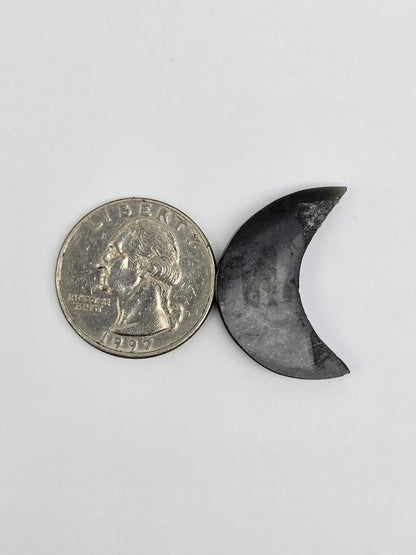 Gold sheen Obsidian Moon Cabochon