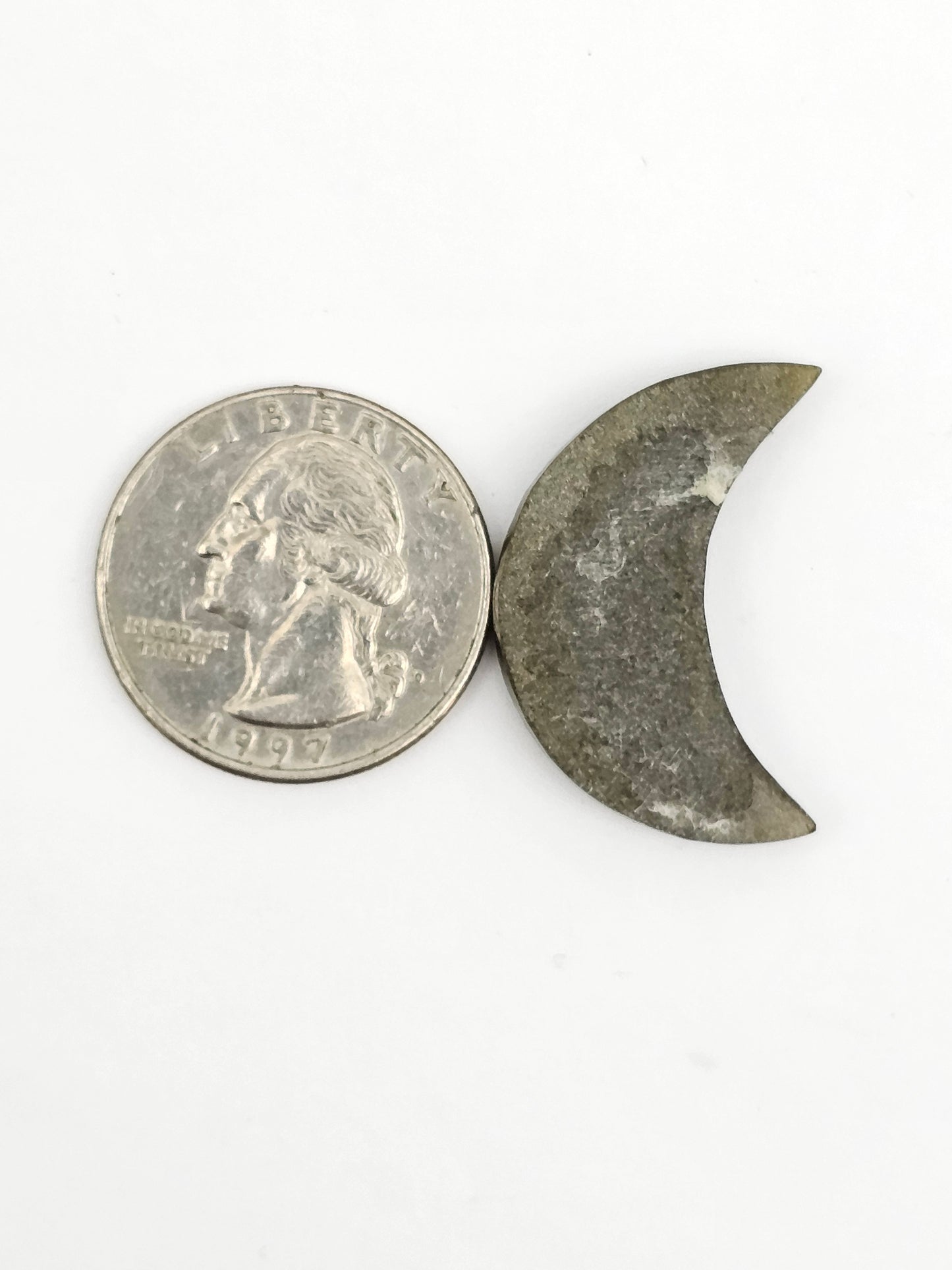 Golden Obsidian Moon Cabochon