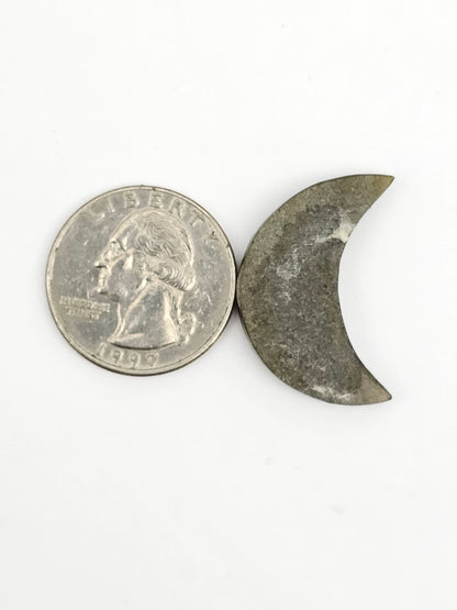 Golden Obsidian Moon Cabochon