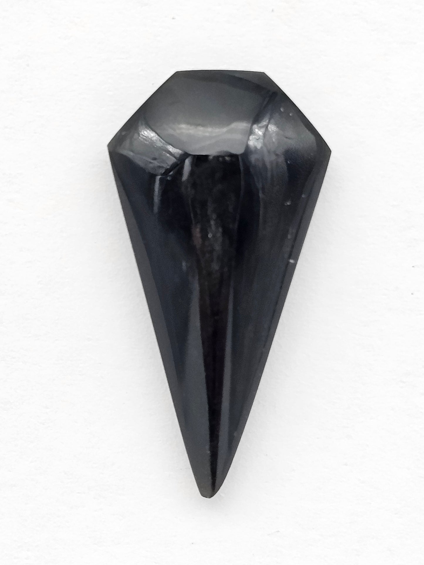 Obsidian Long Shield Cabochon