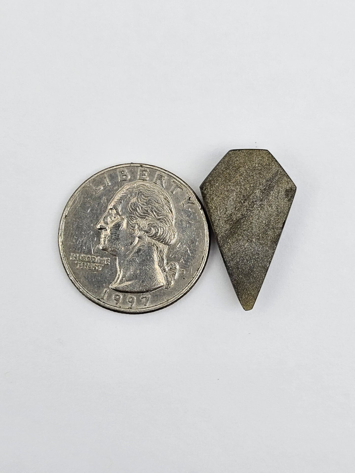 Obsidian Long Shield Cabochon