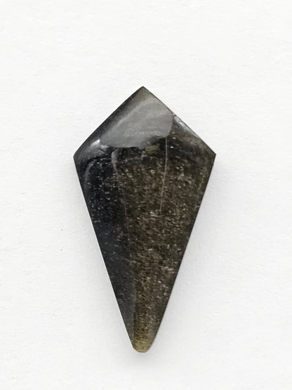 Obsidian Long Diamond Cabochon