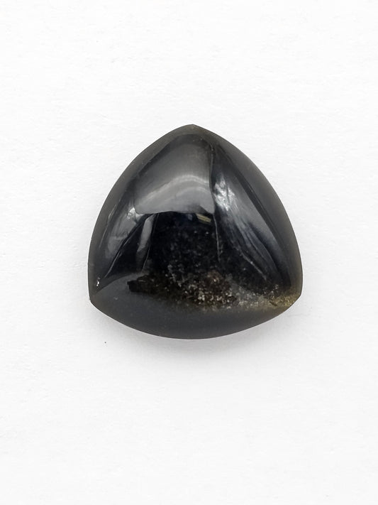 Obsidian Large Triangle Cabochon