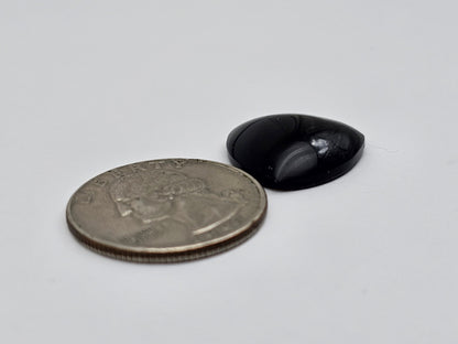 Obsidian Large Triangle Cabochon
