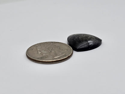 Obsidian Large Triangle Cabochon