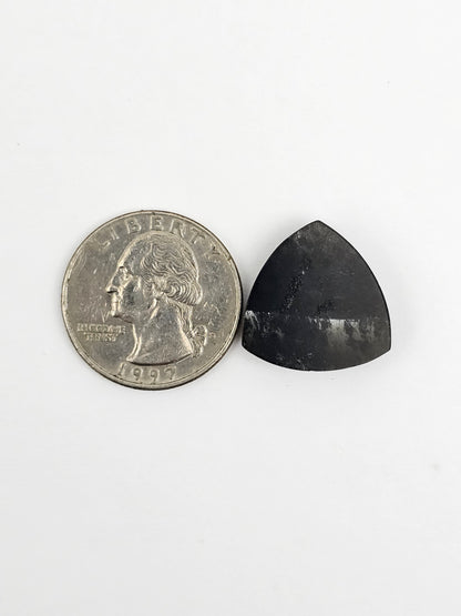 Obsidian Large Triangle Cabochon