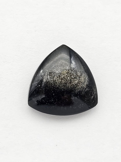 Obsidian Large Triangle Cabochon