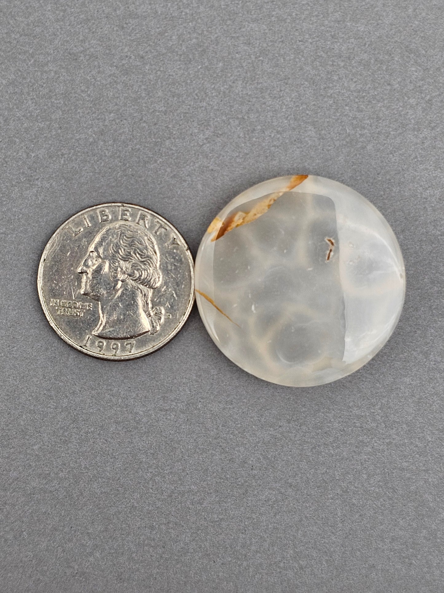 Botryoidal Chalcedony Agate Cabochon