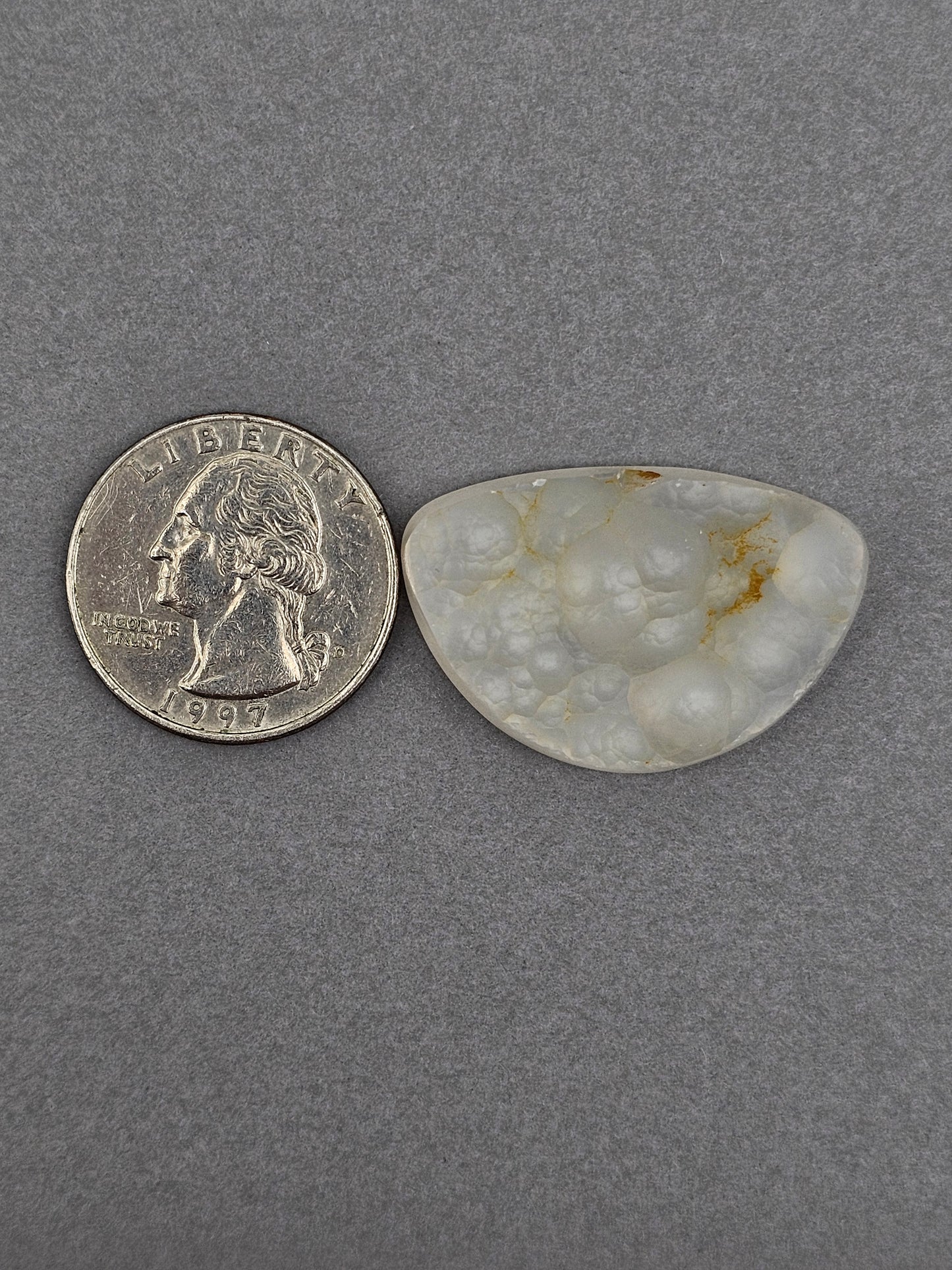 Botryoidal Chalcedony Agate Cabochon