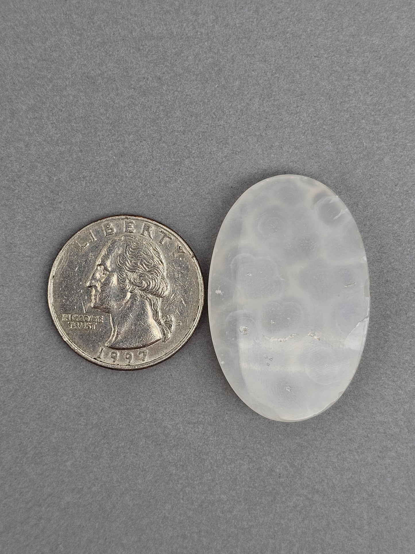 Botryoidal Chalcedony Agate Cabochon