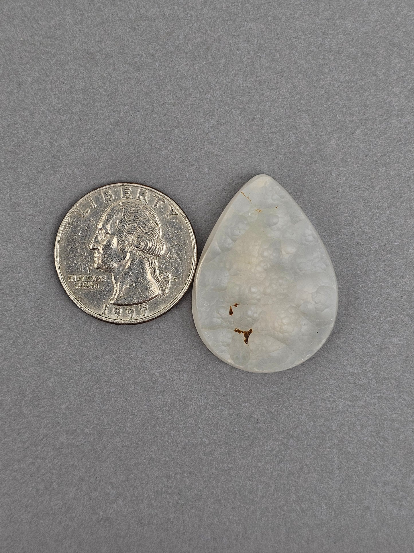 Botryoidal Chalcedony Agate Cabochon