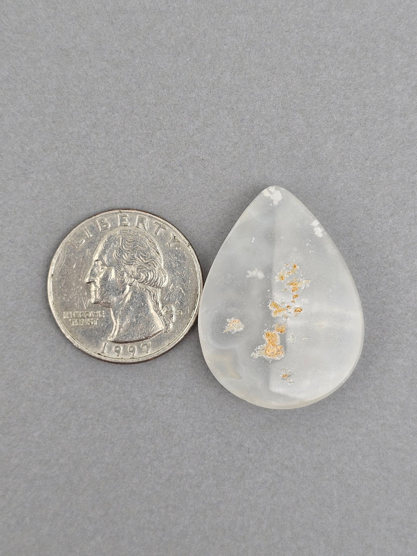 Botryoidal Chalcedony Agate Cabochon