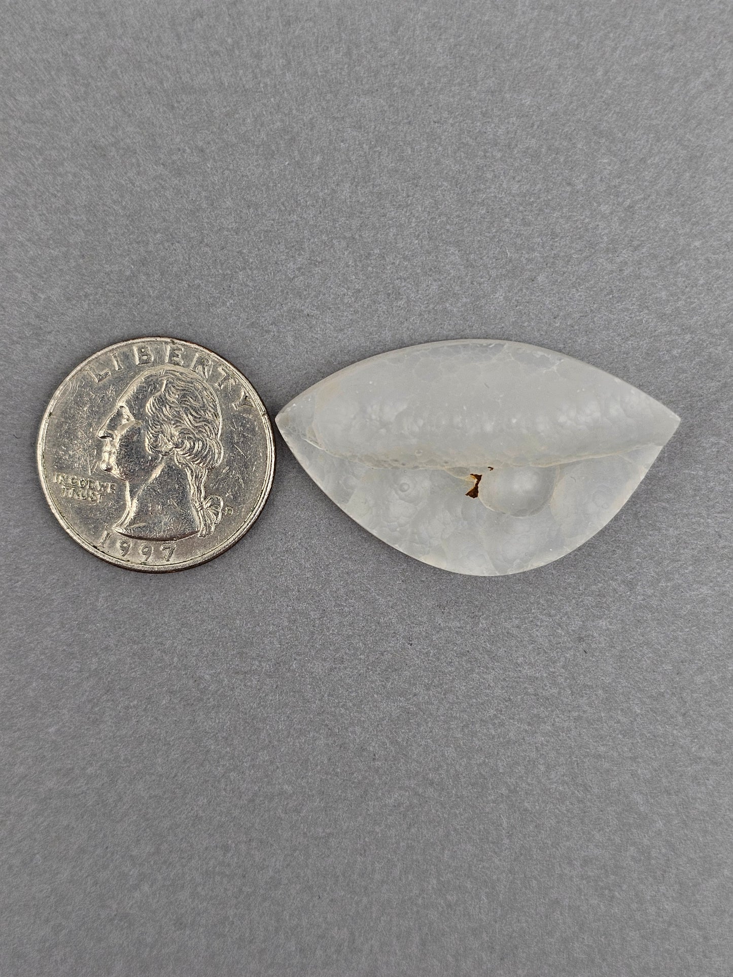Botryoidal Chalcedony Agate Cabochon