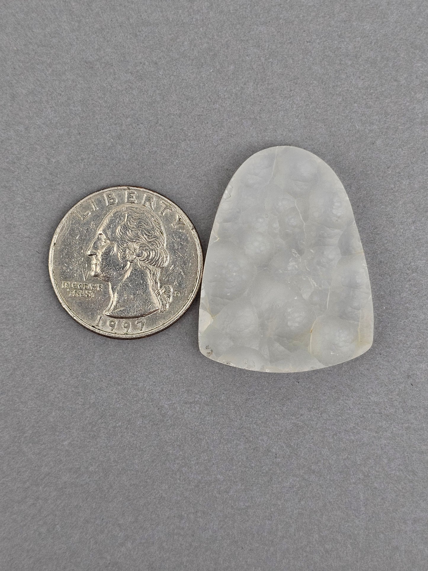 Botryoidal Chalcedony Agate Cabochon