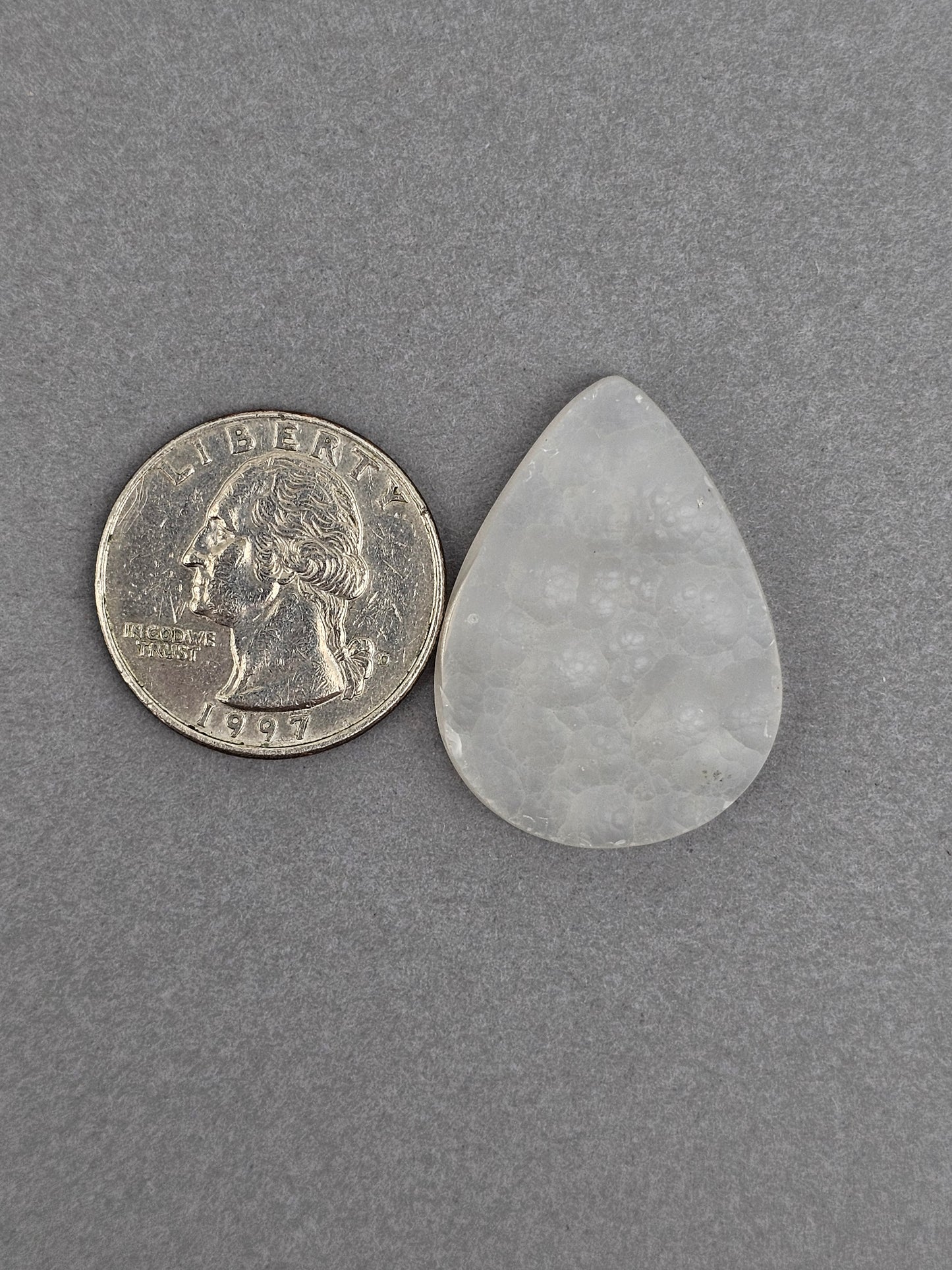 Botryoidal Chalcedony Agate Cabochon