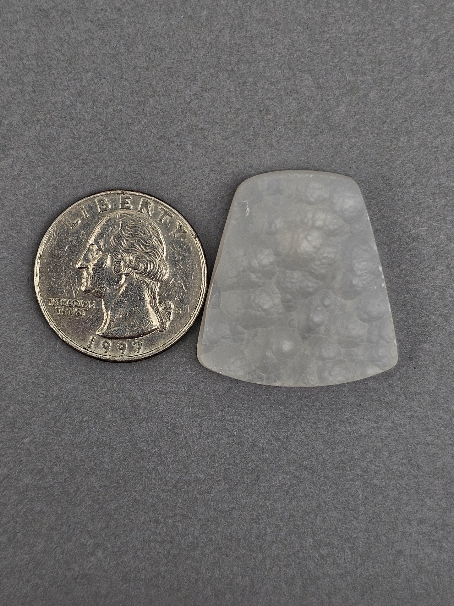 Botryoidal Chalcedony Agate Cabochon