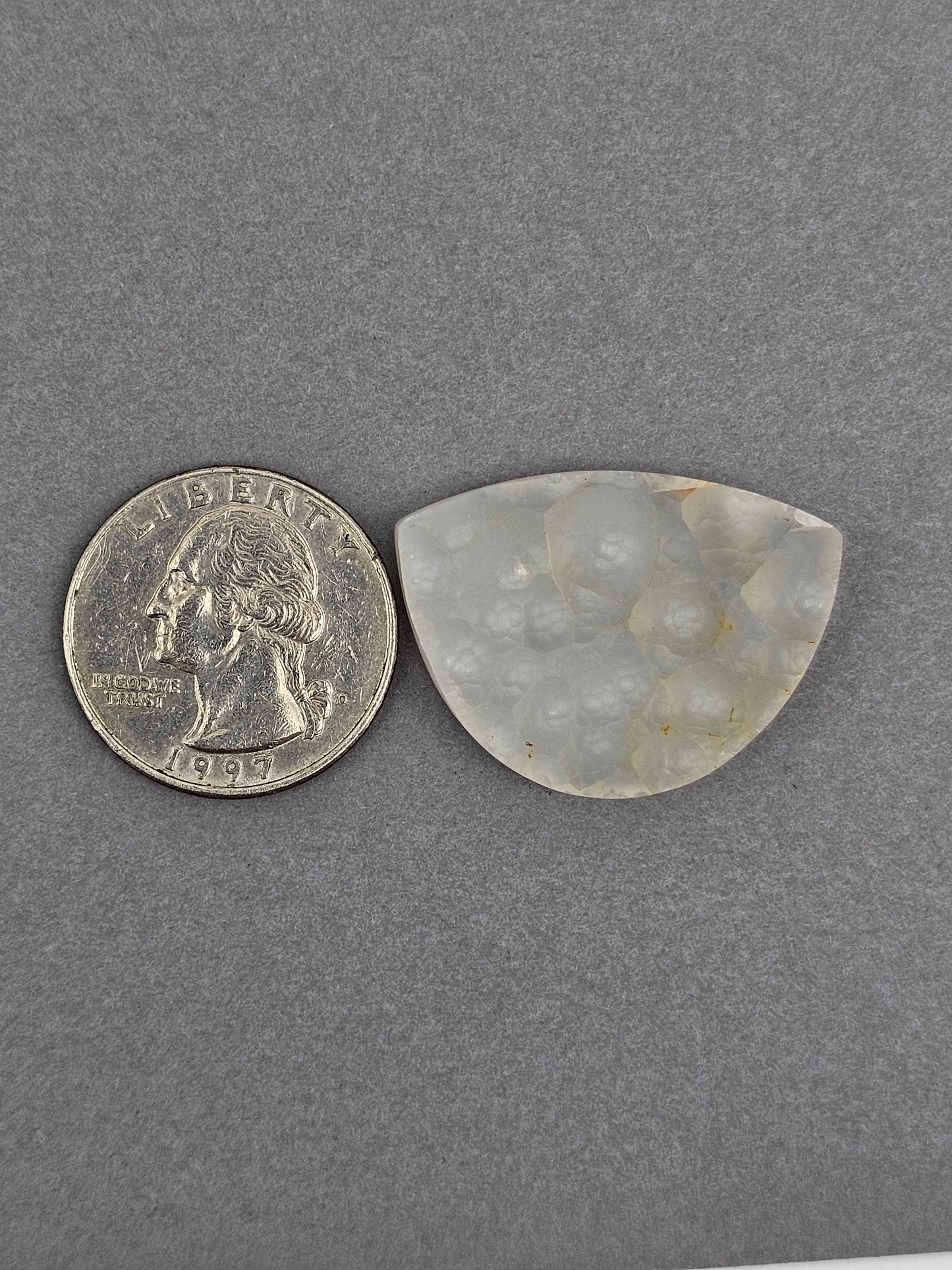 Botryoidal Chalcedony Agate Cabochon
