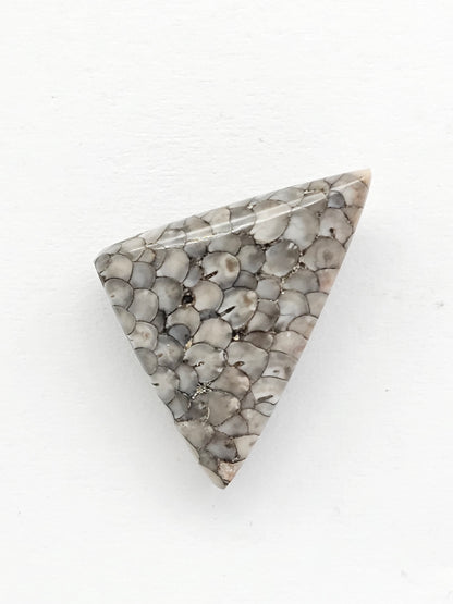 Snake skin agate cabochon