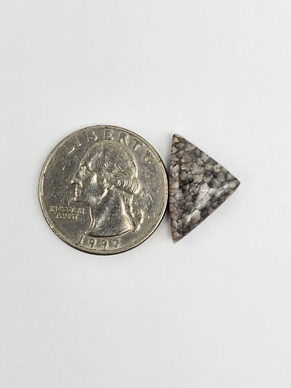 Snake skin agate cabochon