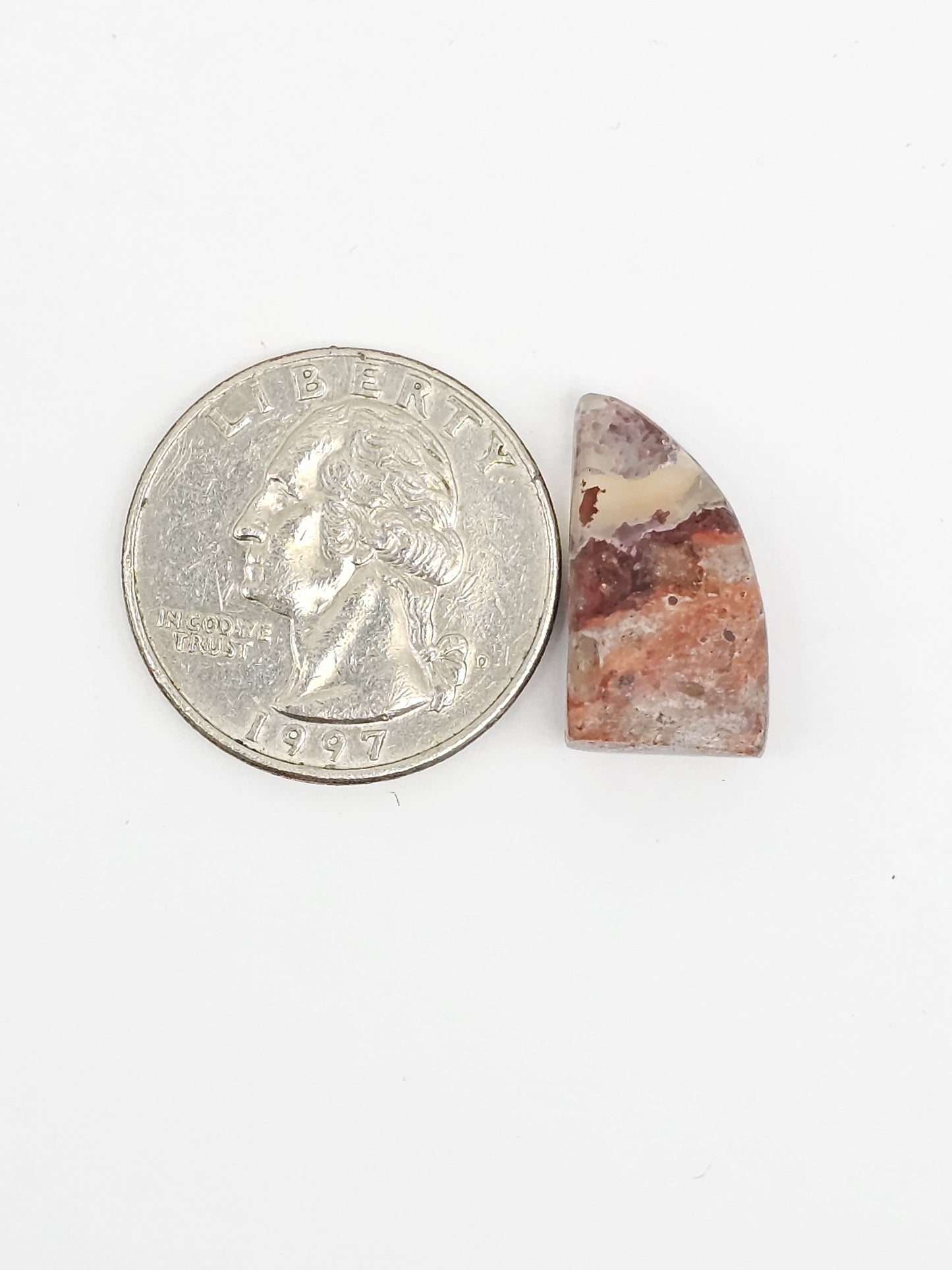 Mexican Cantera Opal Fang Cabochon