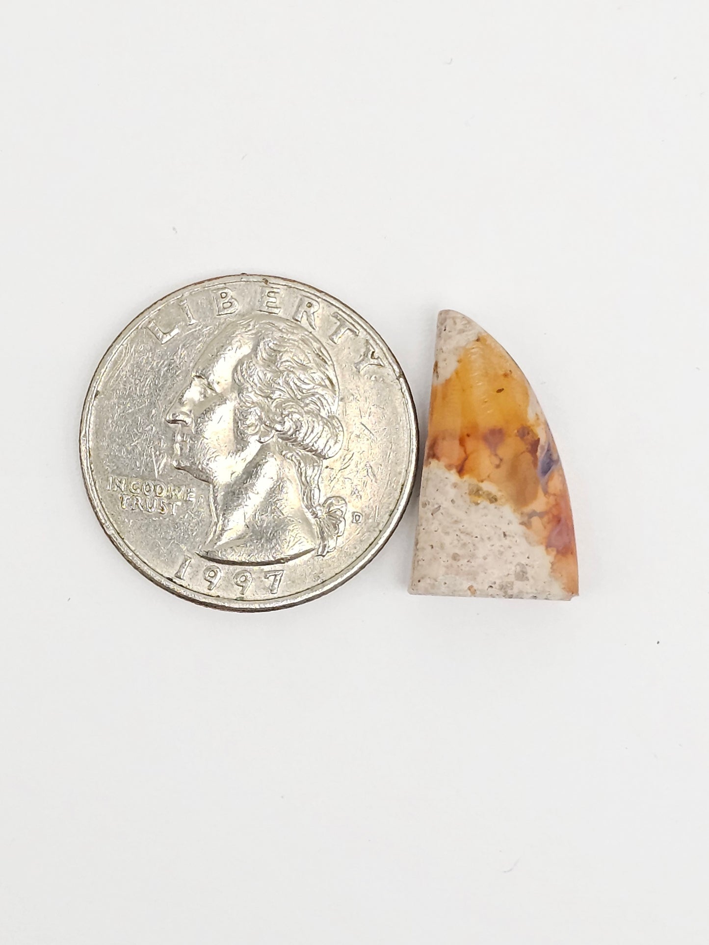 Mexican Cantera Opal Fang Cabochon