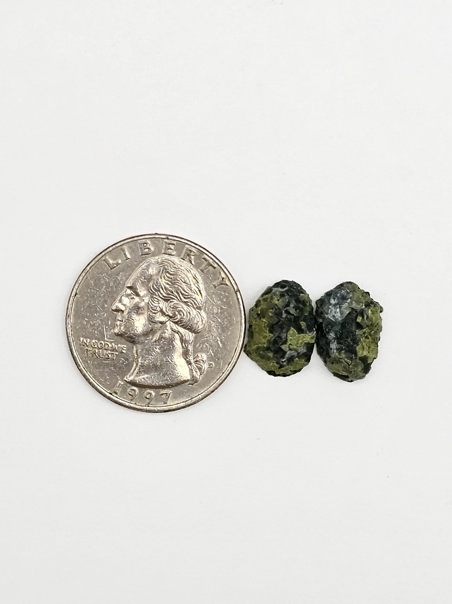 Tabasco Geode Cabochon Pair | Natural Mexican Geode