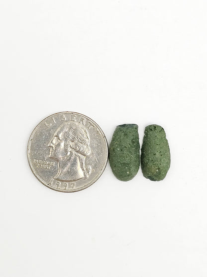 Tabasco Geode Cabochon Pair | Natural Mexican Geode