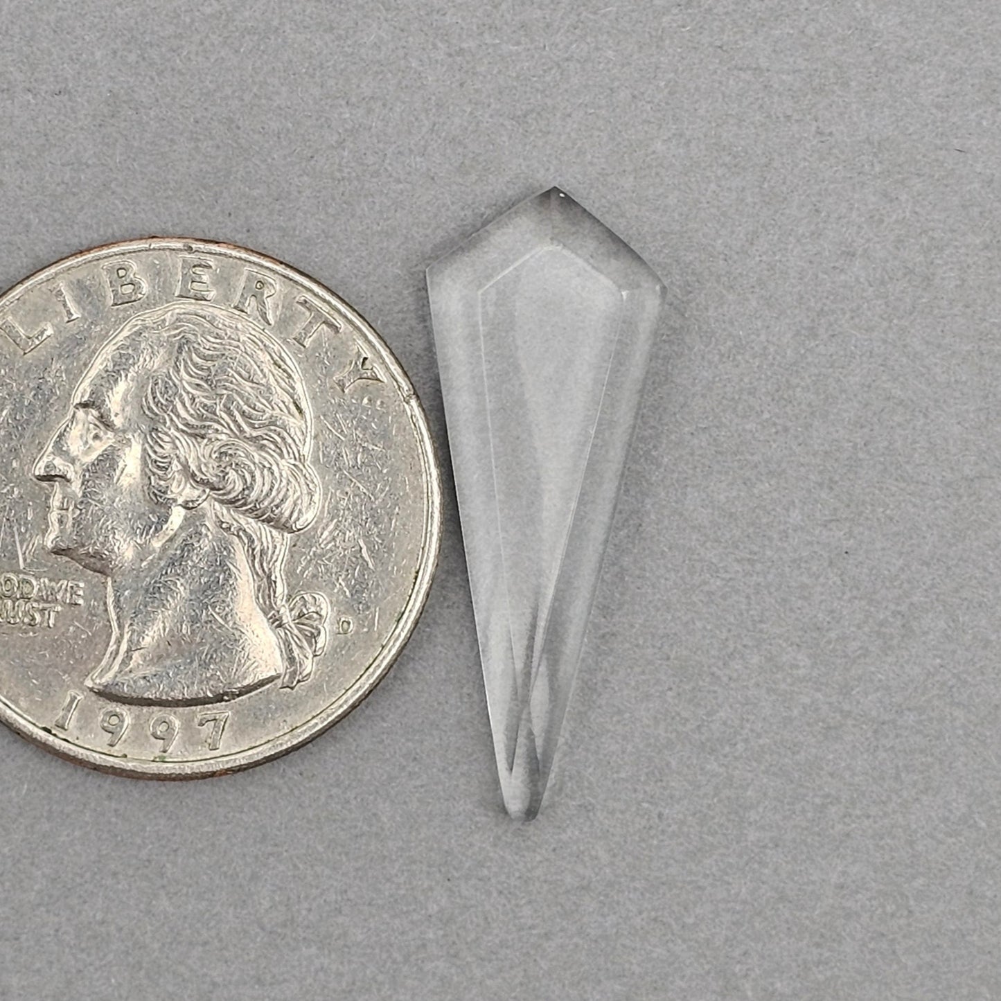 Quartz Geometric cabochon