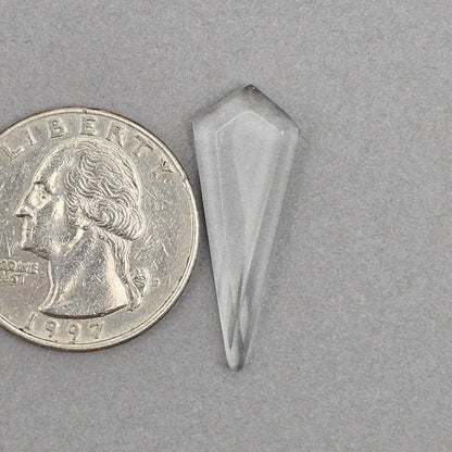 Quartz Geometric cabochon