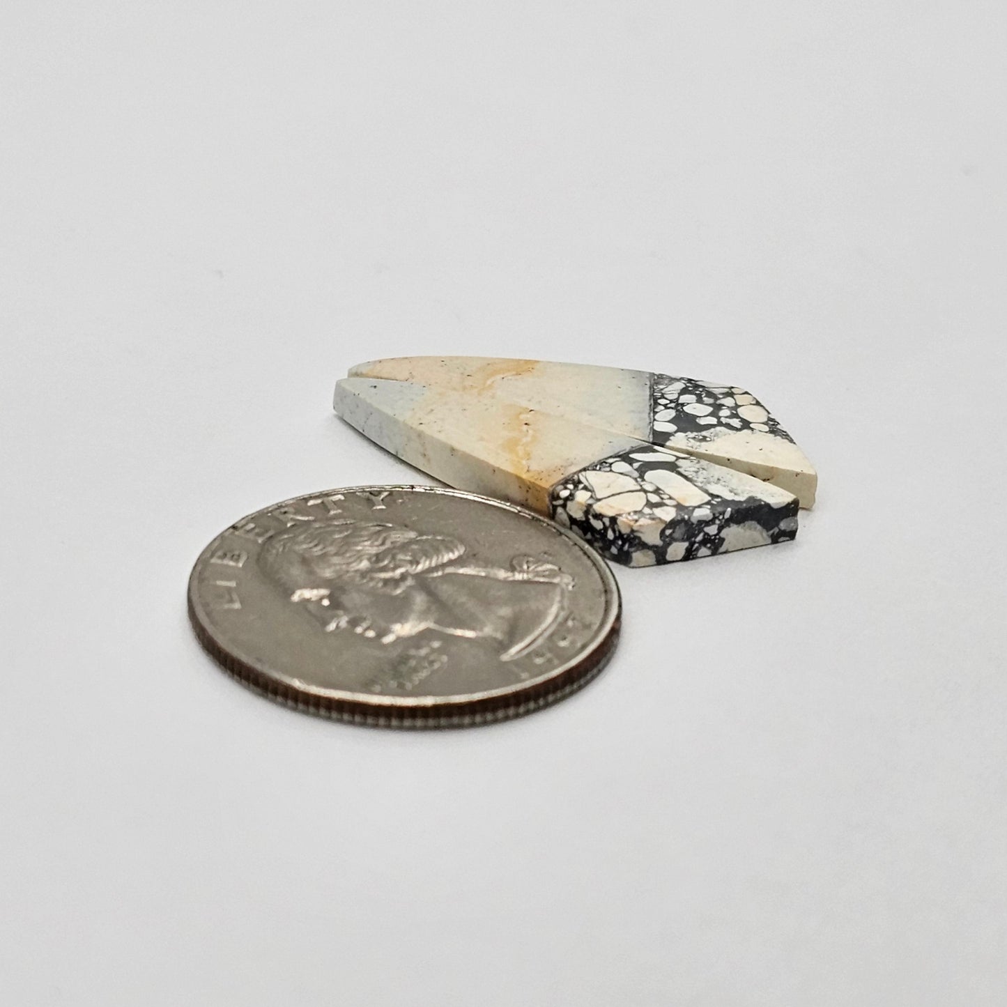 Maligano Jasper cabochon pair