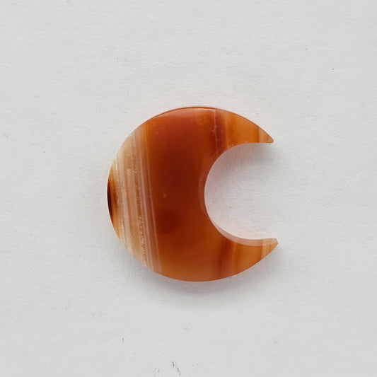 Carnelian Moon Agate Cabochon
