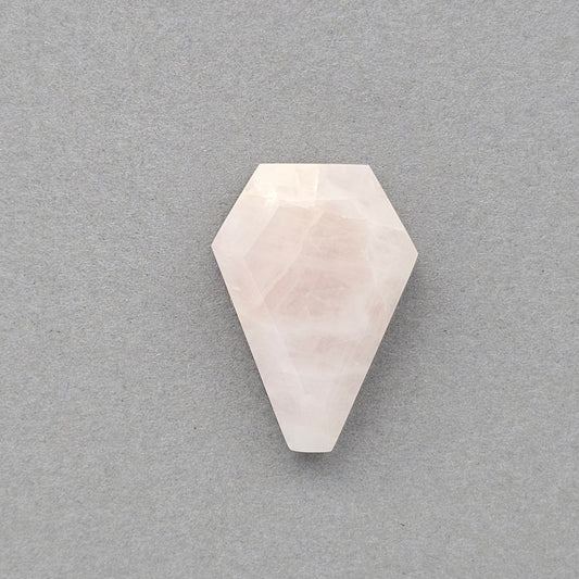 Rose Quartz Geometric Cabochon