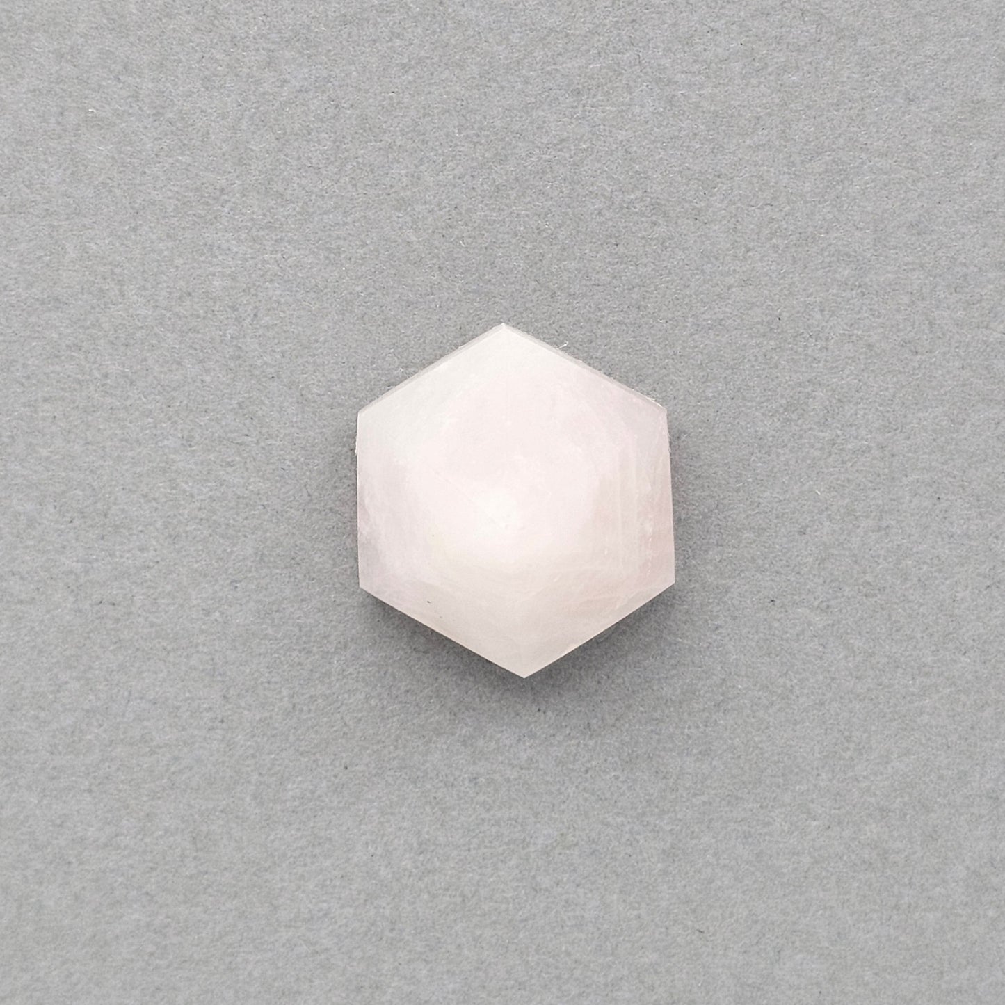 Rose Quartz Geometric Cabochon