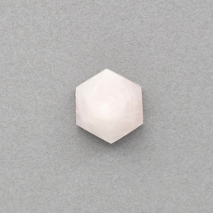Rose Quartz Geometric Cabochon