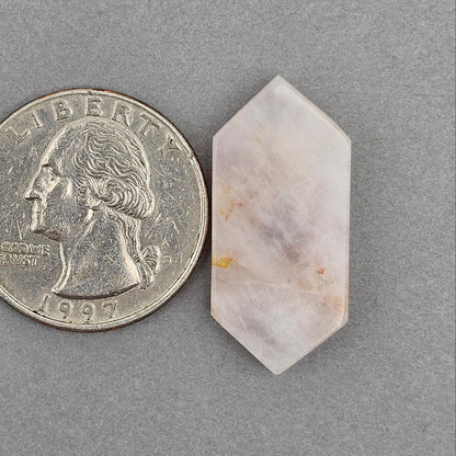 Rose Quartz Geometric Cabochon