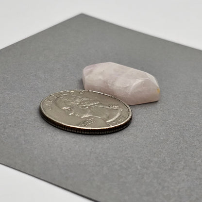 Rose Quartz Geometric Cabochon