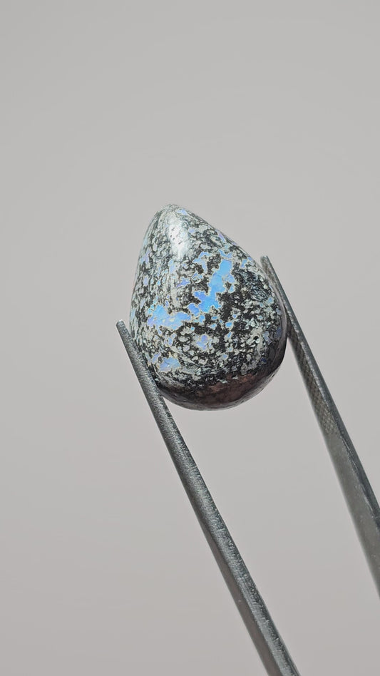 Rare Mexican Leopard Opal Cabochon