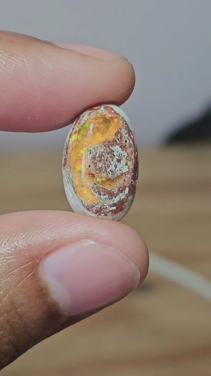 Mexican Cantera Opal Cabochon