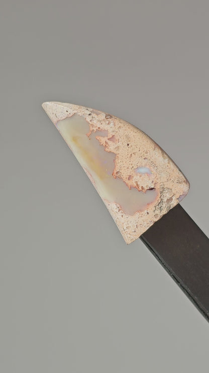 Mexican Cantera Opal Fang Cabochon