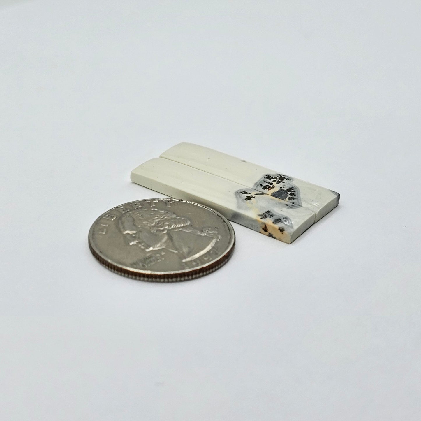 Maligano Jasper cabochon pair